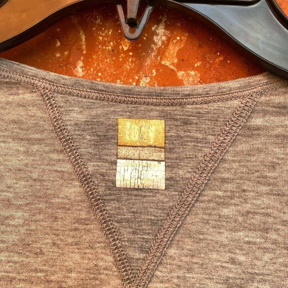 Lucy Womens Medium Heathered Gray Basic Base Laye… - image 4